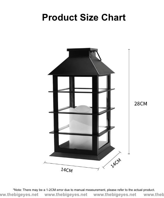 Lampe à bougie solaire d'extérieur étanche, style amélioré et toujours allumé