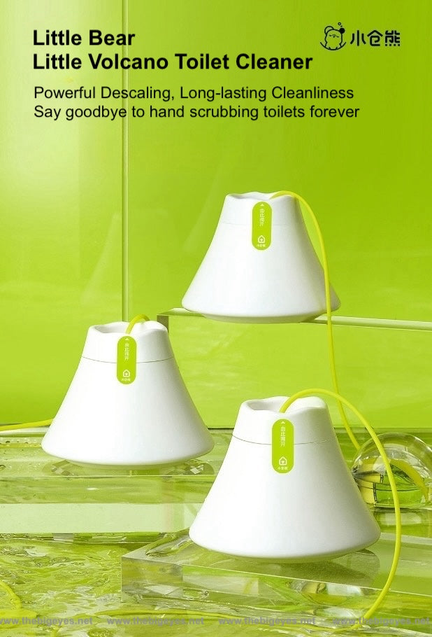 Toilet phosphorus-free long-term cleaning, descaling, antibacterial treasure