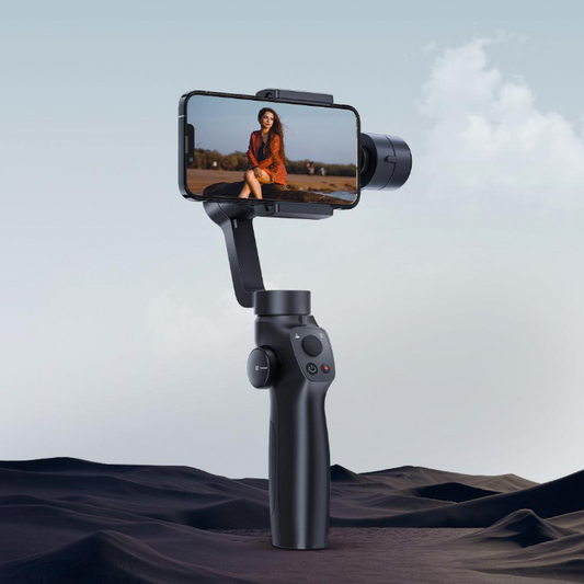 Mobile phone gimbal stabilizer