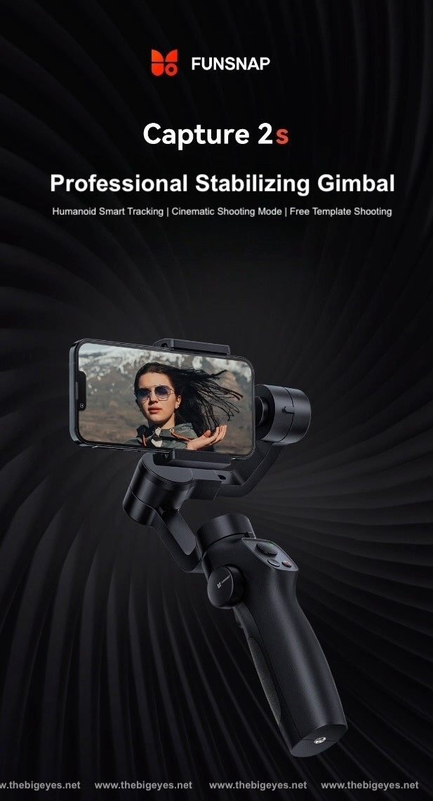 Mobile phone gimbal stabilizer