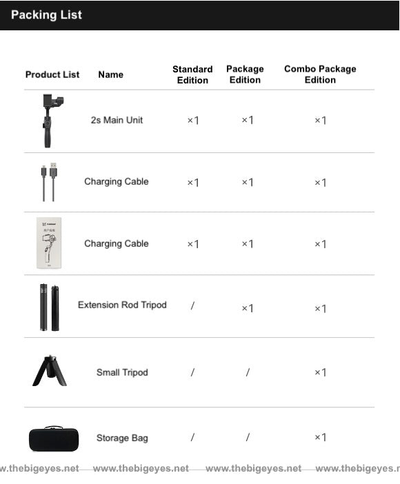 Mobile phone gimbal stabilizer